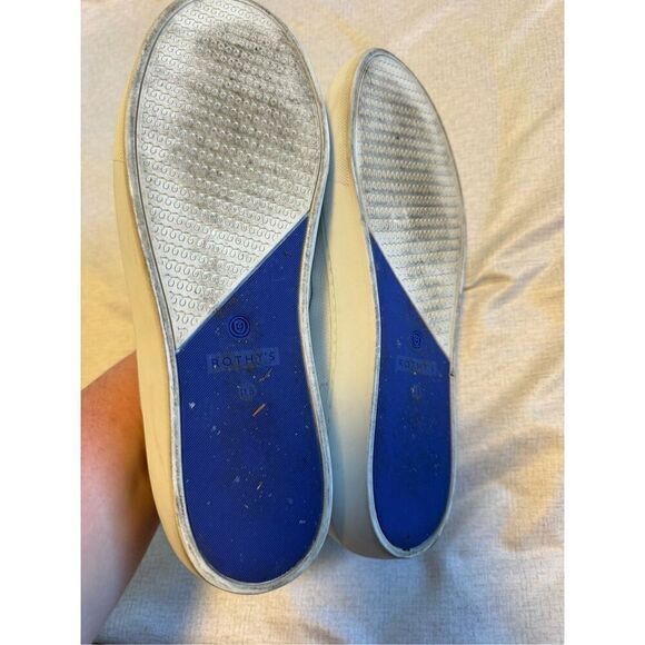 Rothys women’s size 11.5 white slip on sneakers - EUC - Picture 4 of 8